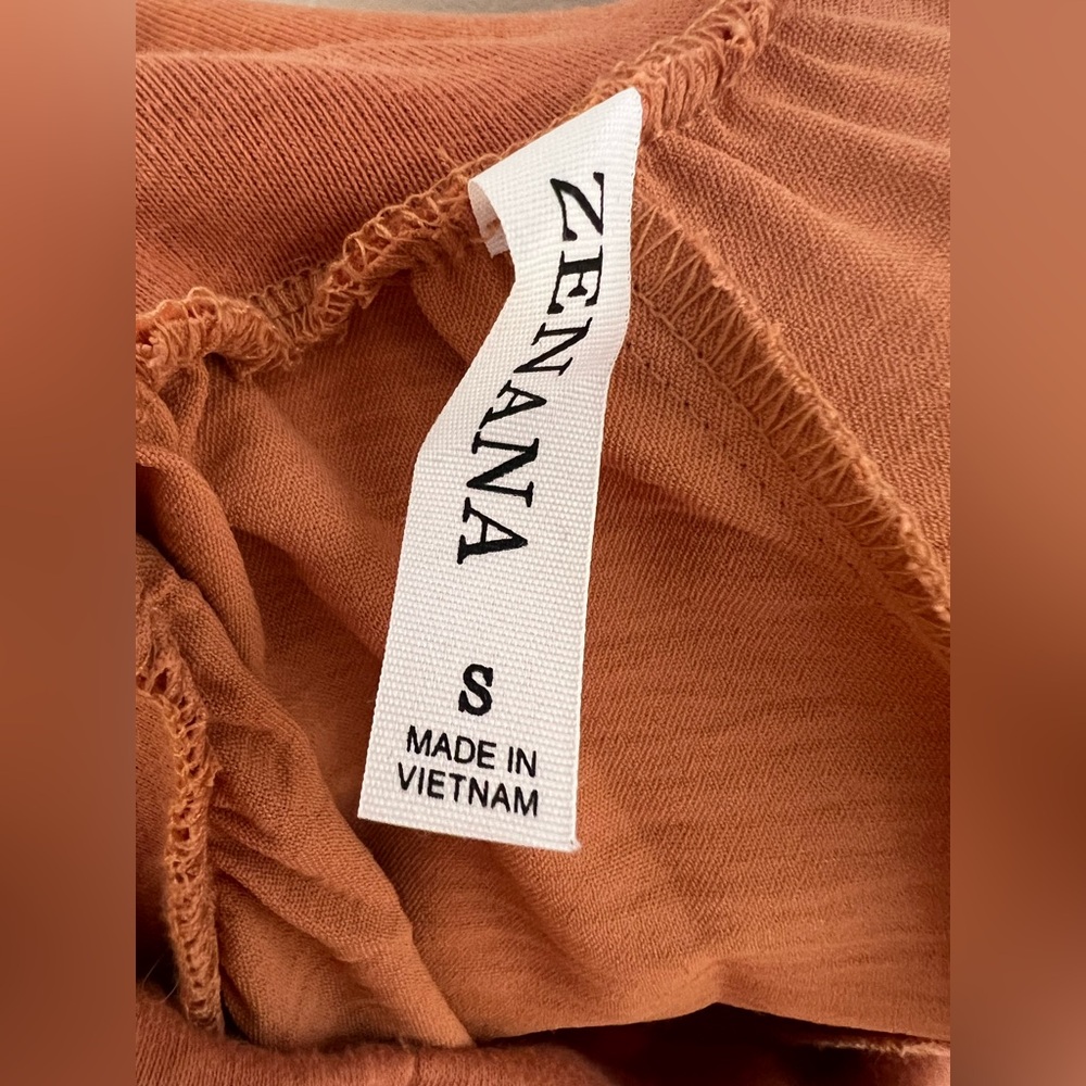 Zenana Outfitters Orange Joggers - Picture 5 of 5
